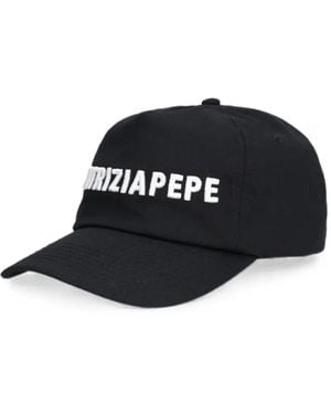 Patrizia Pepe Logo Baseball Cap - Black