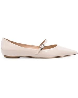 Stuart Weitzman Emilia メリージェーン フラットシューズ - ピンク
