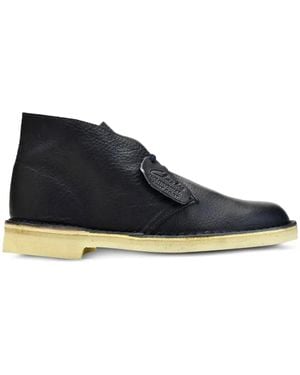 Clarks Leather Boots - Blue
