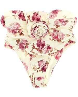 Magda Butrym Bragas de bikini con estampado floral - Rosa
