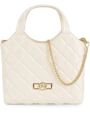 Marc Ellis Mini Flat Teen Tote Bag - Natural