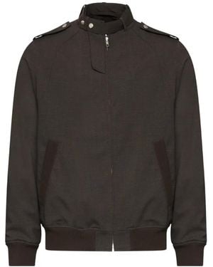 MM6 by Maison Margiela Shoulder-Details Zip-Up Jacket - Black
