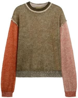 Momoní Jersey Alma con diseño colour block - Verde