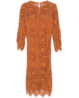 Ba&sh Grace Midi Dress - Orange