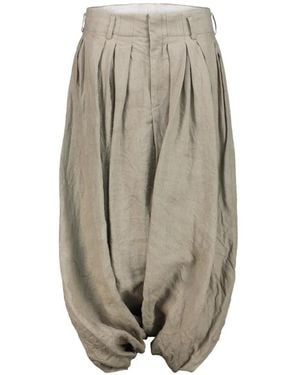 Comme des Garçons Balloon Trousers - White