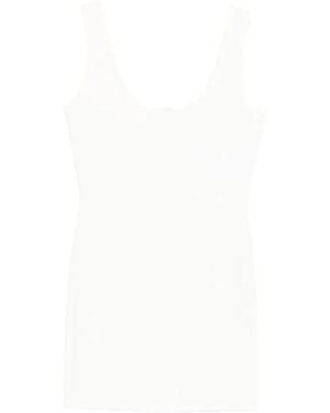 Hervé Léger Amara Mini Dress - White