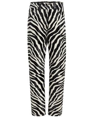 KHAITE Callum Trousers - White