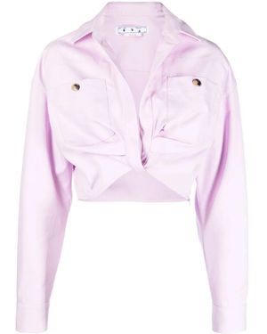 Off-White c/o Virgil Abloh Cotton Jacket - Pink