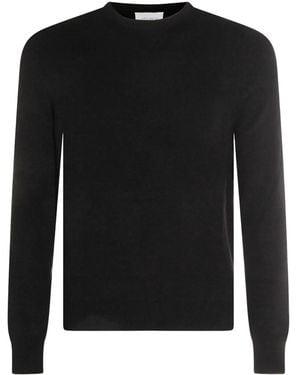 Malo Round-Neck Cashmere Sweater - Black