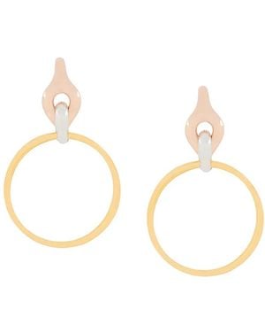 Charlotte Chesnais Halo Earrings - White