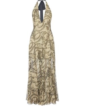 Temperley London Silvana Maxi Dress - Metallic