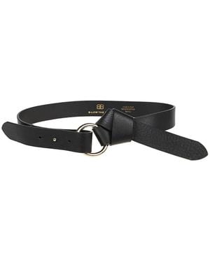B-Low The Belt Knotted Ring Belt - Black