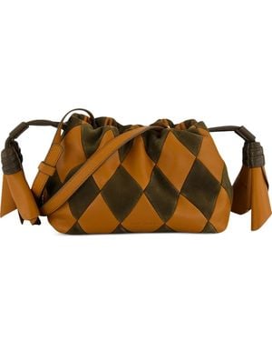Zimmermann Small Cloud 91 Patchwork Leather Shoulder Bag - Brown