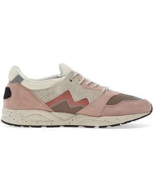 Karhu Aria 95 Lace-Up Fatening Trainers - Pink