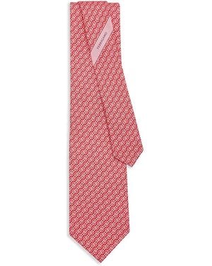 Ferragamo Silk Tie - Pink