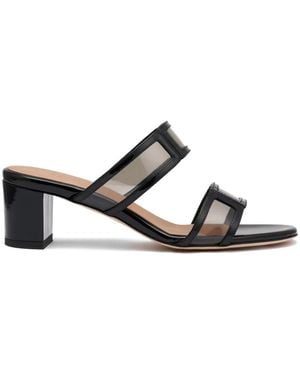 Malone Souliers Sandales Loulou À Fini Verni - White