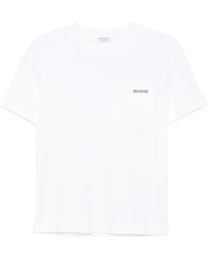 Brunello Cucinelli T-Shirts - White