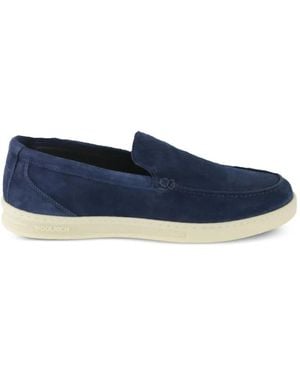 Woolrich Calf Leather Loafers - Blue