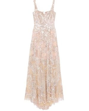 Saiid Kobeisy Embroidered Gown - Natural