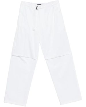DARKPARK Belted Trousers - White
