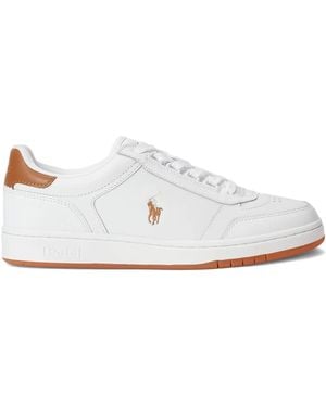 Polo Ralph Lauren Court Sport Sneakers - White