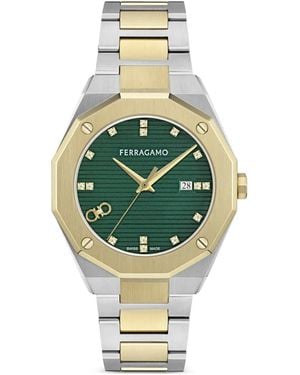 Ferragamo Reloj Versilia 3H De 40 Mm - Metálico