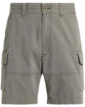 Polo Ralph Lauren Buttoned Cargo Shorts - Grey