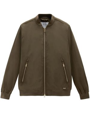 Woolrich Charlotte Bomber Jacket - Green