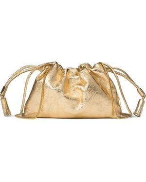 Veronica Beard Small Stash clutch bag - Mettallic