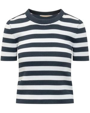 MICHAEL Michael Kors Camiseta a rayas - Azul