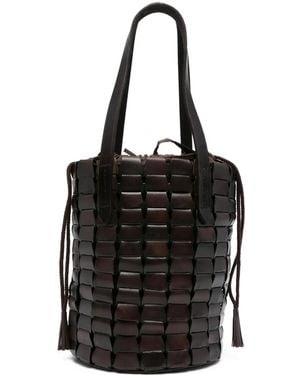 Dragon Diffusion Bolso bombonera tejido - Negro
