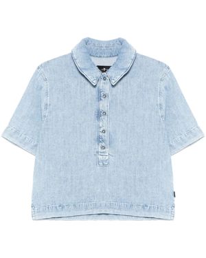 7 For All Mankind Kansas Poloshirt - Blau