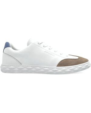 Jimmy Choo Diamond Light Flex Trainers - White