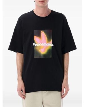 Peacemaker Oamc Peacemaker Bird T-shirt - ブラック
