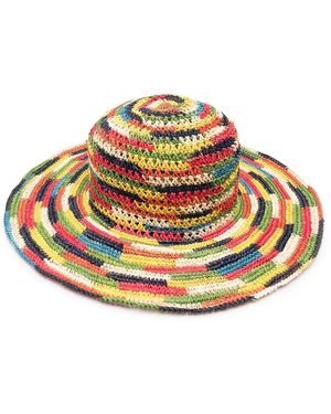 Sensi Studio Cappello A Tesa Larga - Grigio