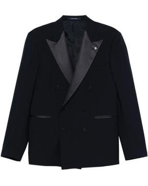 Tagliatore Doppelreihiger Anzug - Blau