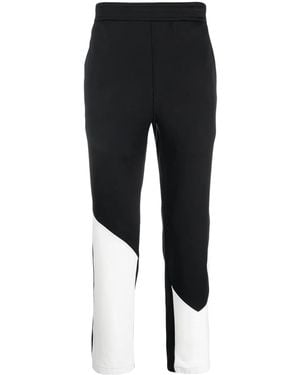 Neil Barrett Modernist Colour-Block Track Trousers - Black