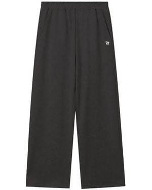 Izzue Logo-Print Track Trousers - Grey