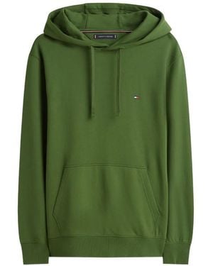 Tommy Hilfiger Logo-Patch Hoodie - Green