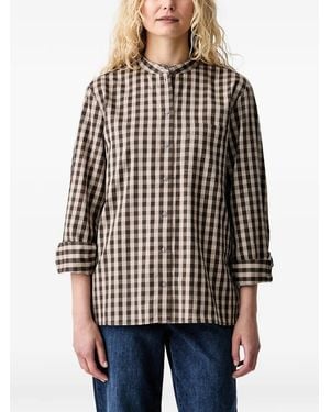 Marc O' Polo Chemise À Carreaux - Brown