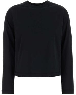 Herno Long-Sleeve Cotton T-Shirt - Black