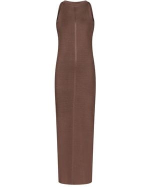 Loulou de Saison Ärmelloses Pablo Kleid - Braun