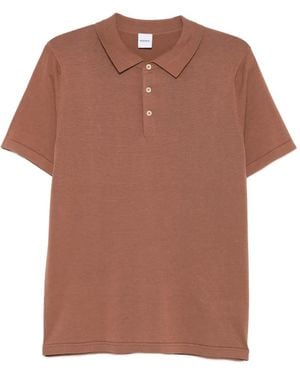 Aspesi Buttoned Polo Shirt - Brown