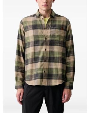 Mammut Trovat Check-Print Flannel Shirt - Green