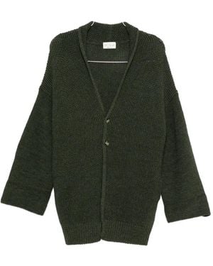 Ma'ry'ya Buttoned Cardigan - グリーン