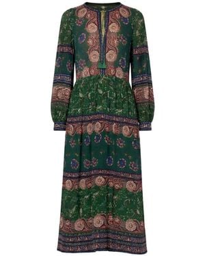 Sea Melba Long-Sleeve Dress - Green