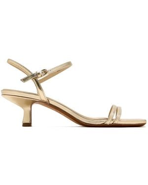 Vince Tilda Leather Sandals - Natural