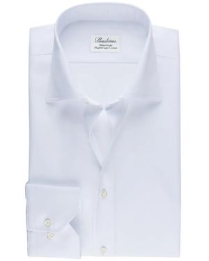 Stenströms Collared Shirt - White
