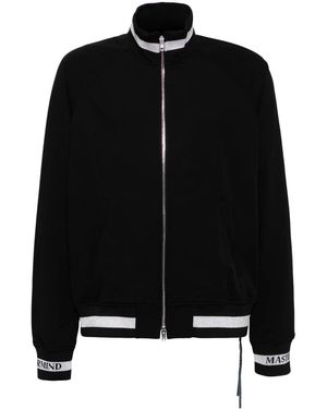 MASTERMIND WORLD Logo-Printed Jacket - Black