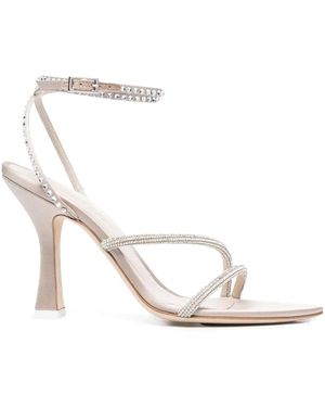 3Juin Cameron 055 Sandal With Rear Elastic Strap in White | Lyst